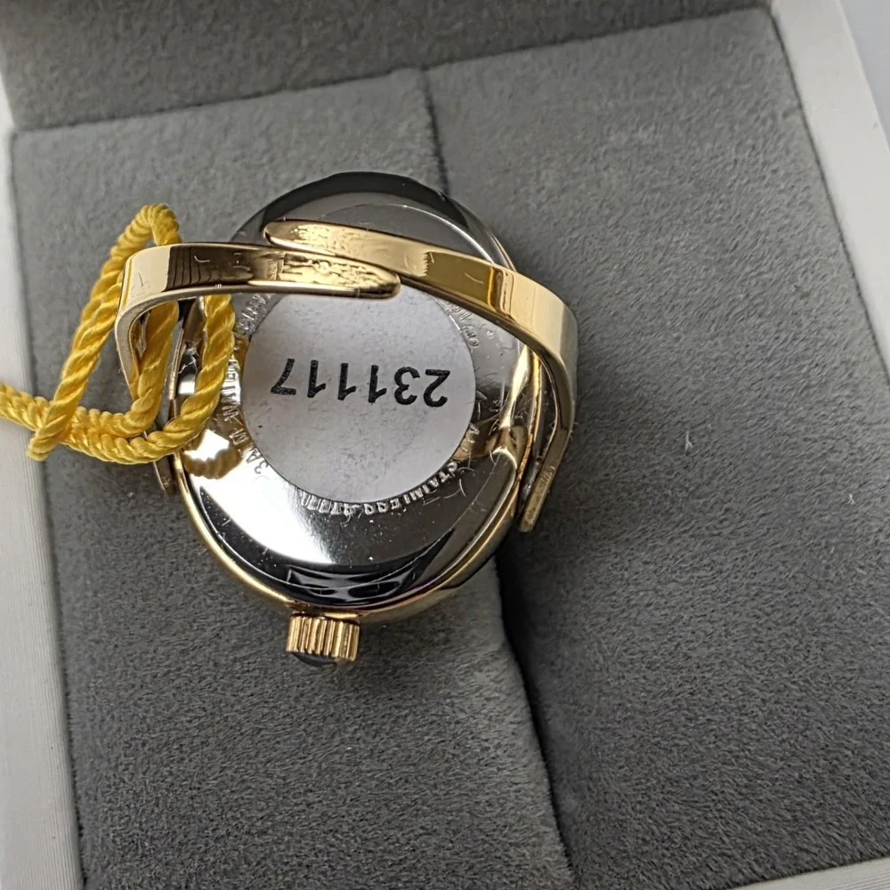NEW Invicta Mini Angel Women's‎ Ring Watch - 24mm, Gold (49601) #0575